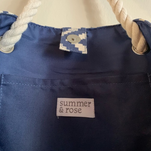 NWOT| Summer & Rose Geometric Tote - Picture 3 of 4